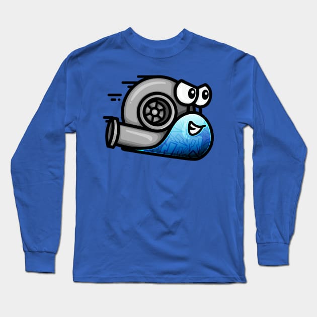 Turbo Snail - Shock Long Sleeve T-Shirt by hoddynoddy